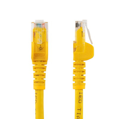 Startech | Cat6 Snagless Ethernet Cable (650mhz 100w Poe Rj45 Utp) - 7 Ft - Yellow | N6PATCH7YL