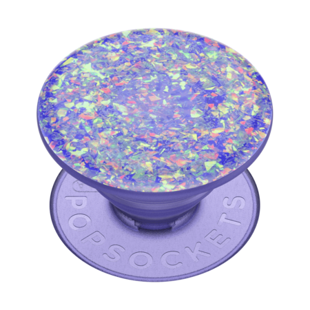 //// PopSockets | PopGrip Iridiscent Confetti Purple | 123-0382
