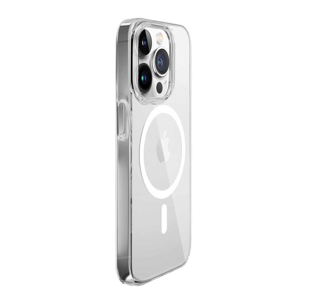 //// LOGiiX | Thin Guard Mag for iPhone 14 Pro - Clear/White | LGX-13488