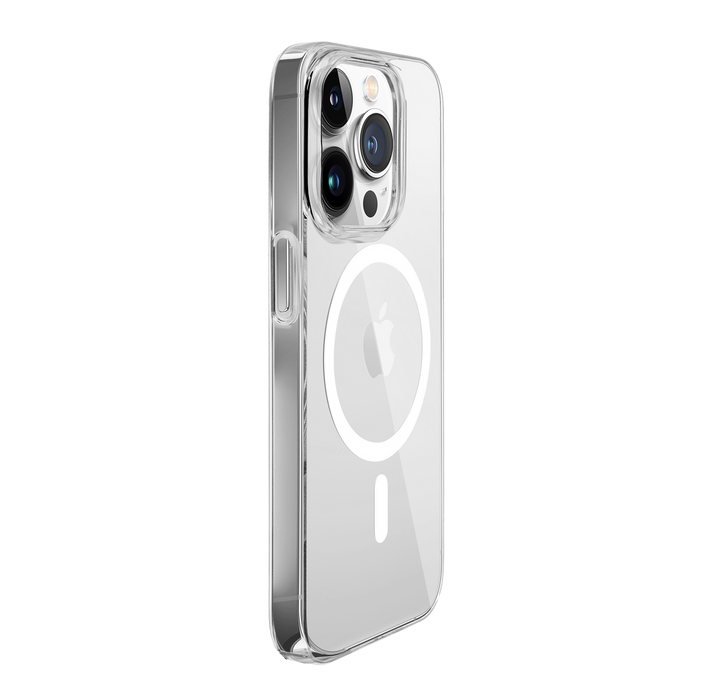 //// LOGiiX | Thin Guard Mag for iPhone 14 Pro - Clear/White | LGX-13488