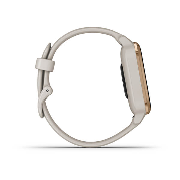 Garmin | Venu Sq GPS Music Smartwatch and Fitness Tracker with Incident Detection - Rose Gold | 010-02426-01