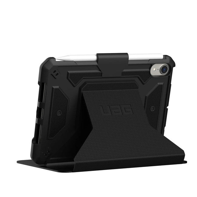 UAG | iPad mini 6 - Metropolis Folio Rugged Case - Black | 120-5087