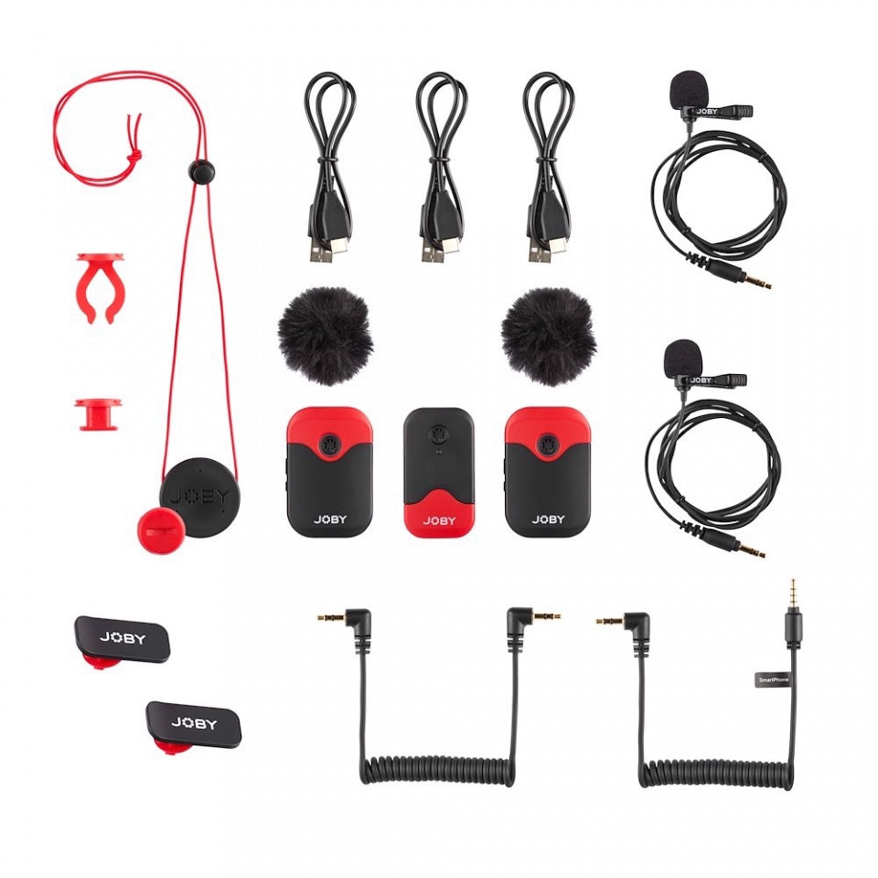 JOBY | Wavo AIR 2-Person Digital Wireless Lavalier Microphone System (2.4 GHz) | JB01737-BWW