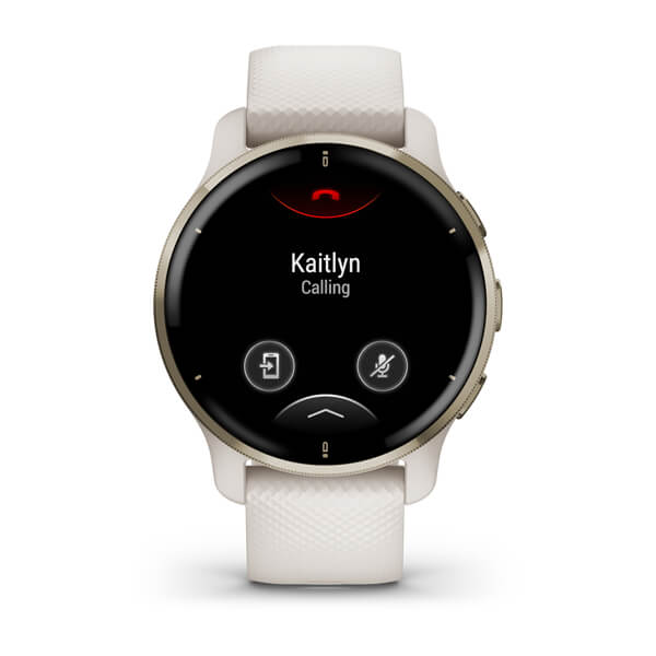Garmin | Venu 2 Plus GPS Smartwatch and Fitness Tracker - Cream Gold | 010-02496-02