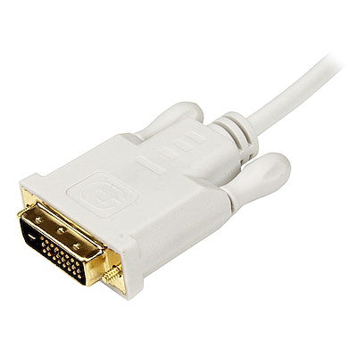 Startech | Mini Displayport (M) - DVI (M) Cable - 3ft - White | MDP2DVIMM3WS