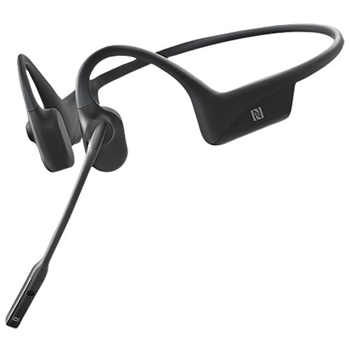 Shokz | OpenComm UC Bluetooth Headset With Boom Mic & USB-A Dongle - Black | C102-AA-BK-US