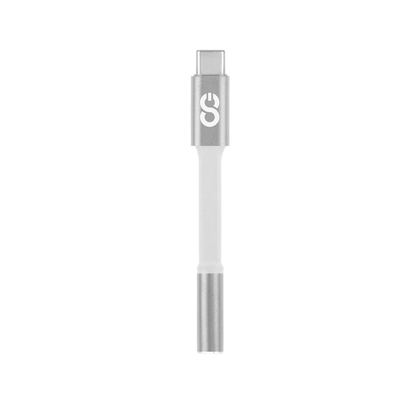 LOGiiX | Adapter USB C to Aux 3.5mm  - Matte Silver | LGX-12852