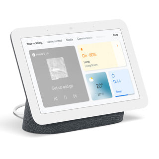 Google | Nest Hub (2nd Gen) Smart Display with Google Assistant  - Charcoal | GA01892-CA