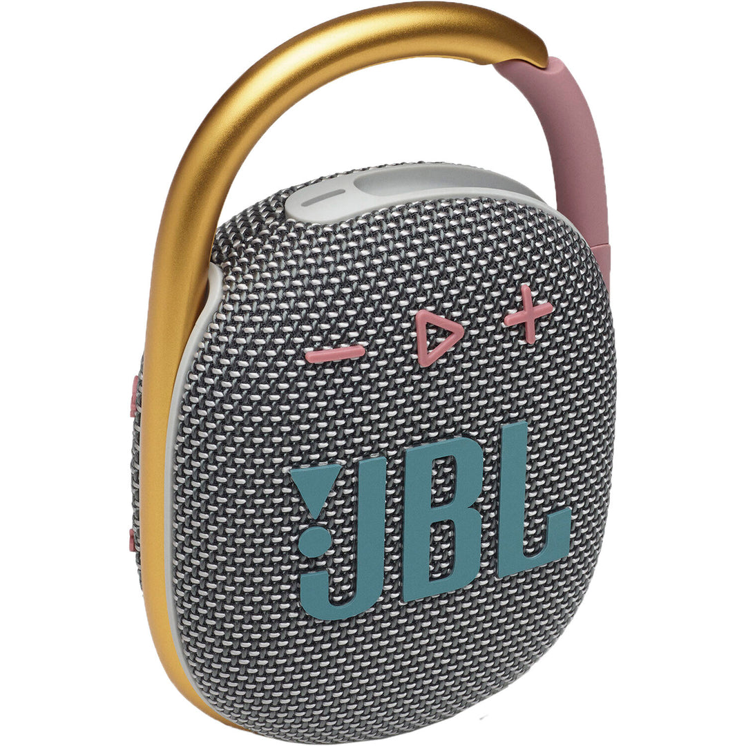 JBL | Clip 4 Waterproof Bluetooth Wireless Speaker - Gray | JBLCLIP4GRYAM | PROMO ENDS DEC. 1 | REG. PRICE $99.99