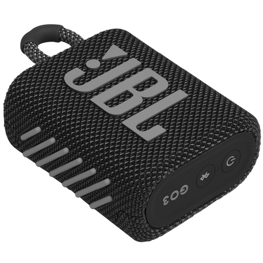 JBL Go 3 Waterproof Bluetooth Wireless Speaker - Black | JBLGO3BLKAM
