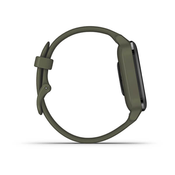 Garmin | Venu Sq GPS Music Smartwatch and Fitness Tracker with Incident Detection - Moss Green | 010-02426-03