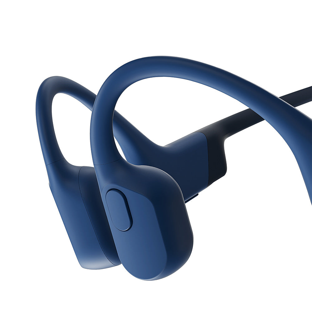 Shokz | OpenRun Mini Bone Conduction Bluetooth Headphones - Blue |  S803-MN-BL-CA-153