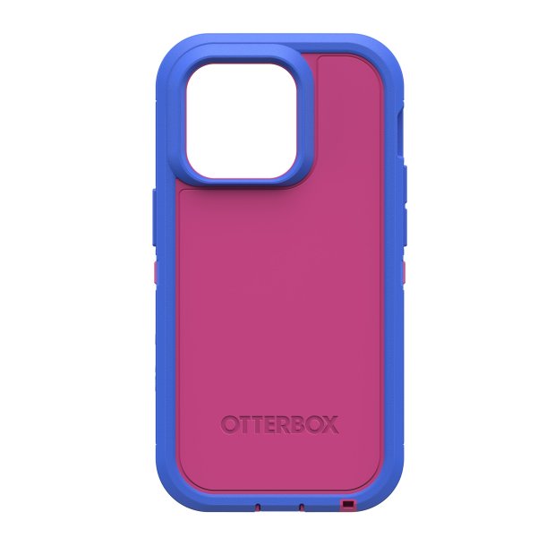 //// Otterbox | iPhone 14 Pro Defender XT MagSafe Series Case - Red (Blooming Lotus)