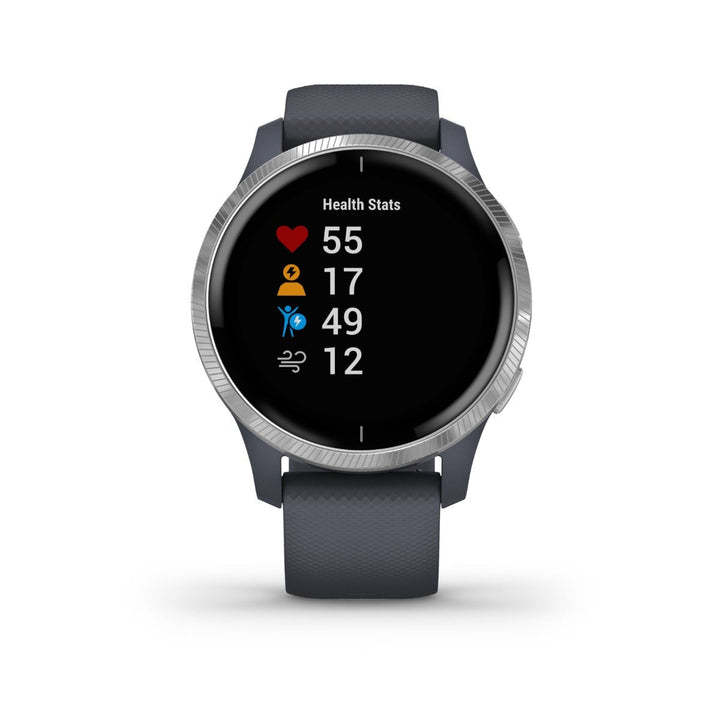 Garmin | Venu GPS Smartwatch and Fitness Tracker with Incident Detection - Grey | 010-02173-01