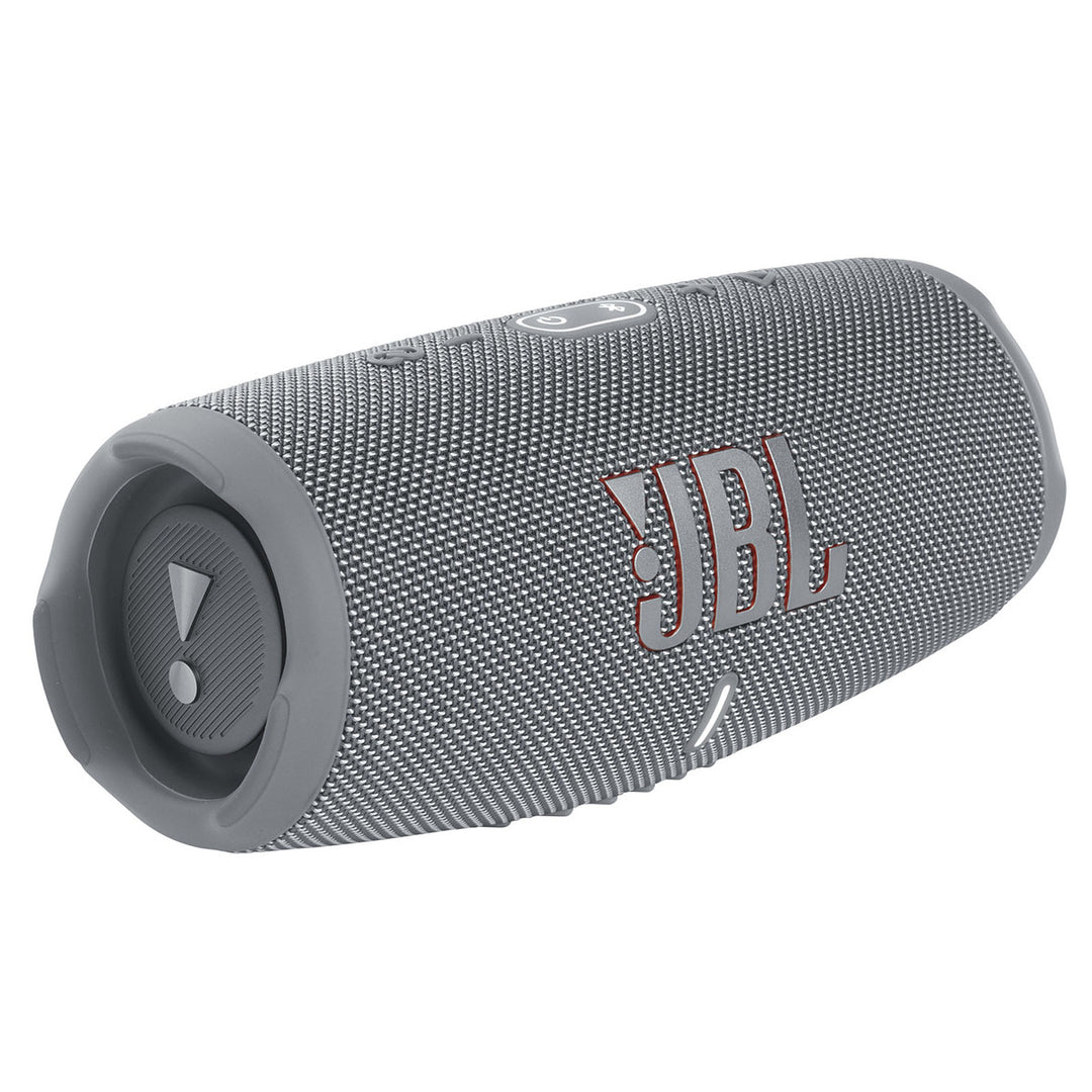 JBL | Charge 5 Waterproof Bluetooth Wireless Speaker  - Gray | JBLCHARGE5GRYAM