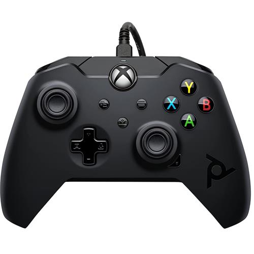 PDP | Wired Controller for Xbox Series X/Xbox One/PC - Raven Black | 049-012-NA-BK