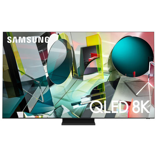 Samsung | 75" 8K UHD HDR QLED Tizen Smart TV - Stainless Steel | QN75Q900TSFXZC