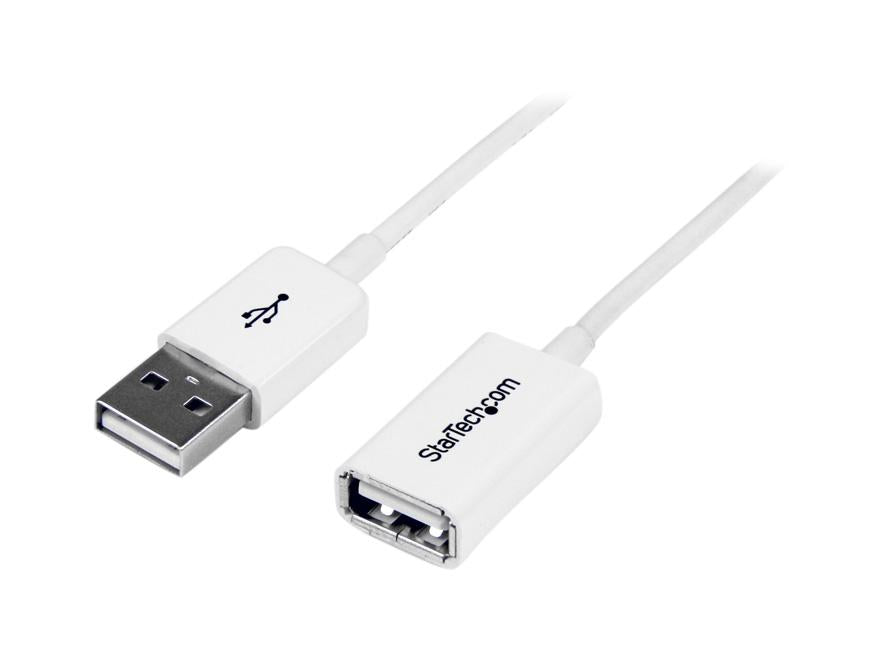 SO Startech | Extension Cable USB 2.0 3ft/1m - White | USBEXTPAA1MW