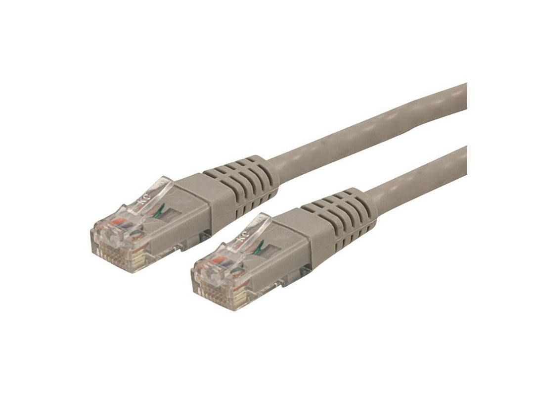 SO Startech | Cat6 Molded Ethernet Cable (650mhz 100w Poe Rj45 UTP) 3ft/1m - Grey | C6PATCH3GR