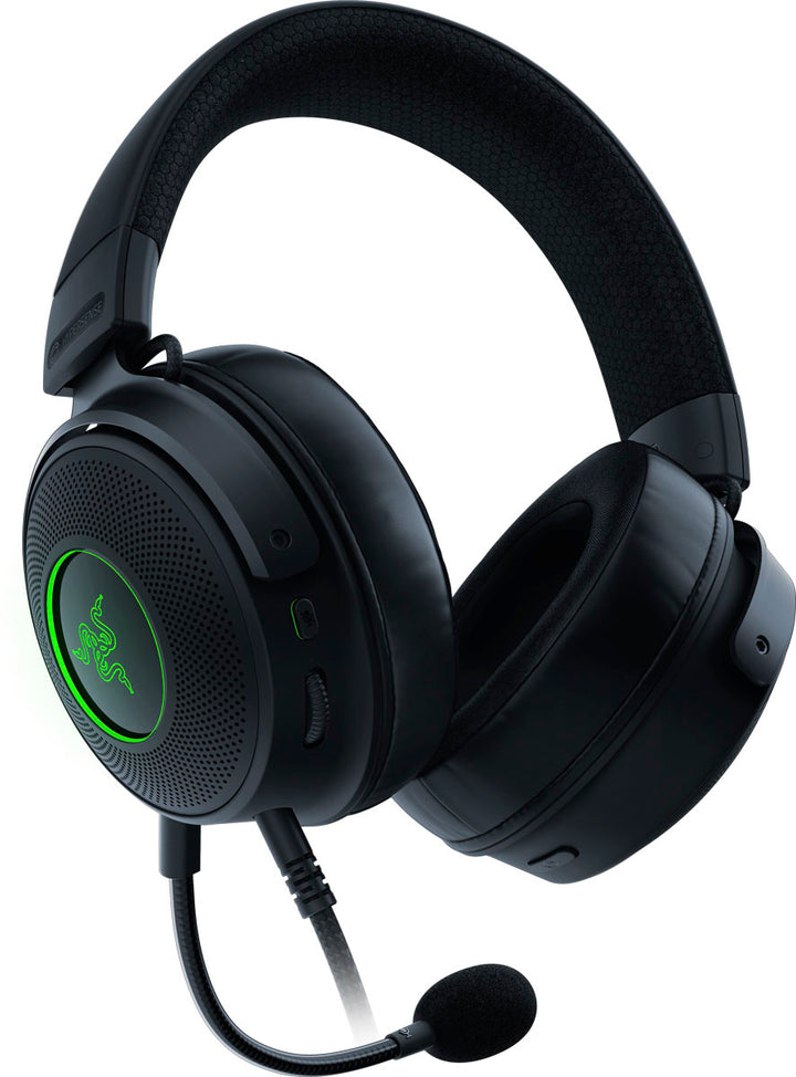 Razer | Kraken V3 HyperSense Wired USB Over-Ear Gaming Headset with Haptic Technology | RZ04-03770100-R3U1