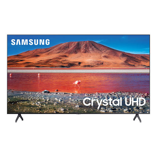Samsung | 85" 4K UHD HDR LED Tizen OS Smart TV - 2020 - Titan Grey | UN85TU7000FXZC