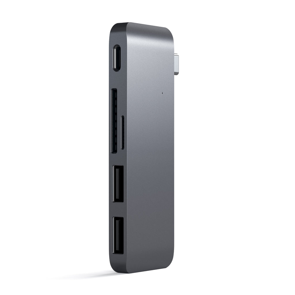 Satechi | Passthrough Hub for USB-C Devices - Space Gray | ST-TCUPM