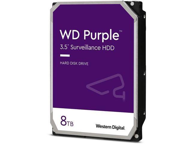 WD | Purple 8 TB Hard Drive - 3.5" Internal - SATA (SATA/600) | WD84PURZ
