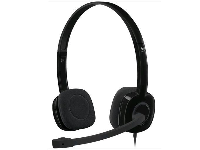 Logitech | 3.5mm Stereo Headset H151 (Black) 981-000587