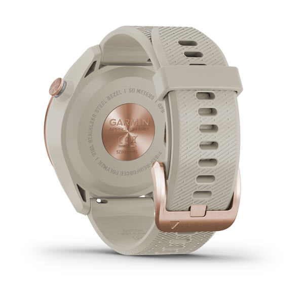 Garmin | Approach S42 GPS Golfing Smartwatch - Sand | 010-02572-12