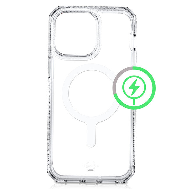 Itskins | iPhone 14 Pro - Hybrid_R MagClear Case for MagSafe - Transparent | 120-5834