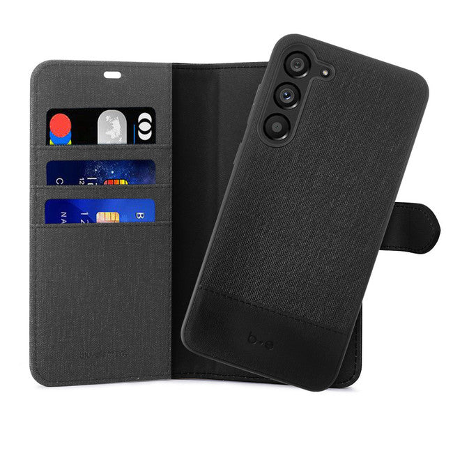Blu Element | Folio 2 in 1 Wallet Case Samsung Galaxy S23 - Black/Black | 120-6704
