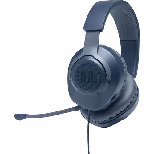 /// JBL | Quantum 100 Over-ear Wired Gaming Headset - Blue | JBLQUANTUM100BLUAM