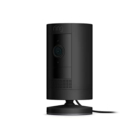 Ring | Stick Up Cam Wired Indoor/Outdoor HD IP Camera - Black | B07RM5P3CG