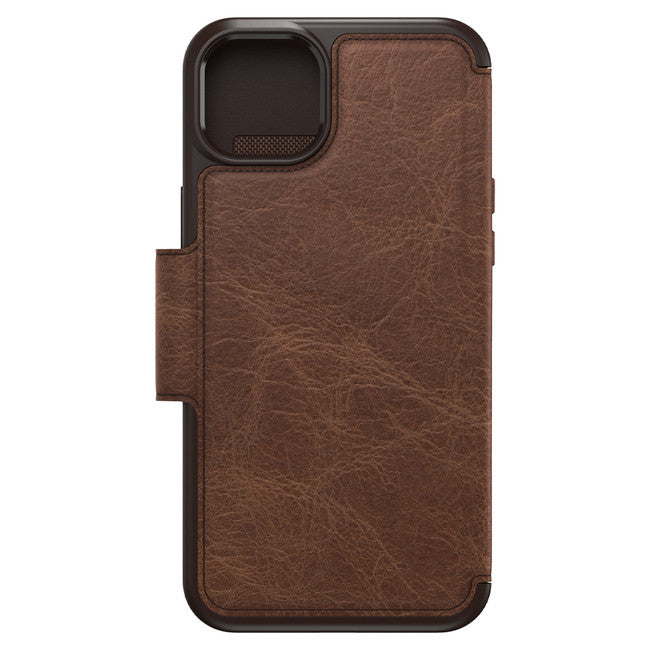 //// Otterbox | Strada Leather Folio Case for iPhone 14 - Brown | 120-6131