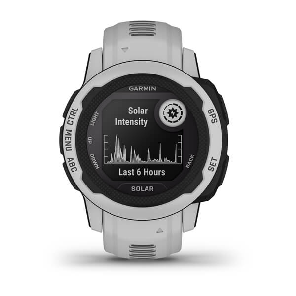 Garmin | Instinct 2S Solar Smartwatch and Fitness Tracker Mist Gray | 010-02564-11