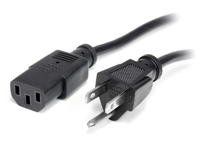 Startech | 5-15 To C13 Power Cord-10 Ft Heavy Duty Computer Power Cord | PXT101143