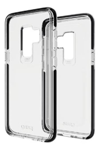 GEAR4 | Samsung Galaxy S9+ D3O Clear/Black Piccadilly case | 15-02671