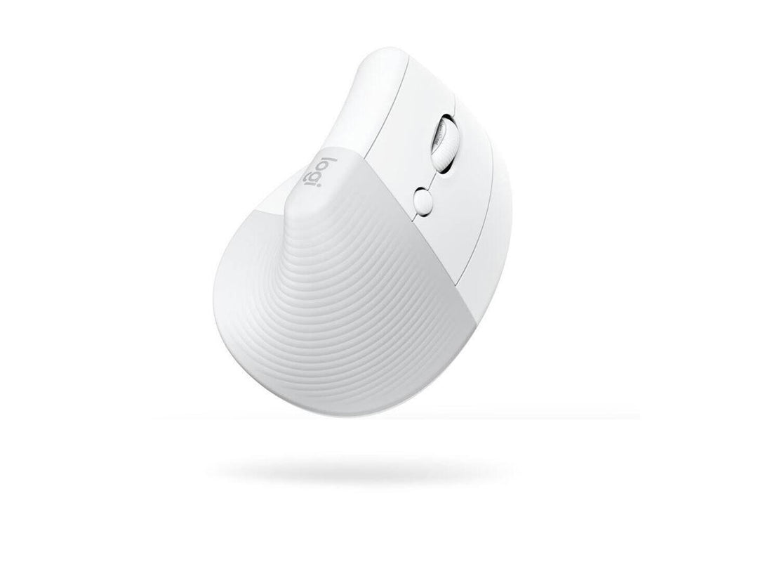 Logitech | Lift Vertical Ergonomic Mouse - Right Handed - White | 910-006469