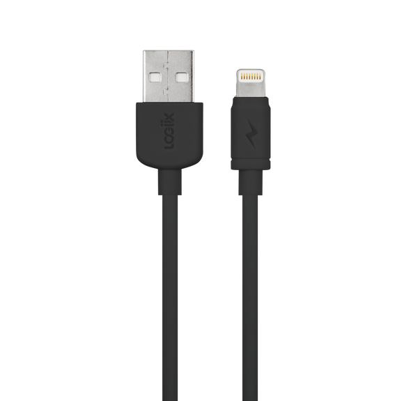 LOGiiX | USB-A to Lightning - Sync & Charge Jolt Cable - 1.5M / 5FT - Black | LGX-10951
