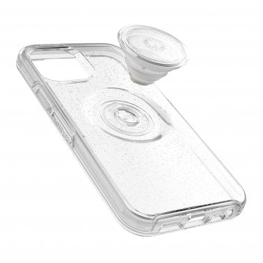 Otterbox | iPhone 12/12 Pro - Otter + POP Silver/Clear (Stardust) Symmetry Clear Series Case | 15-07812