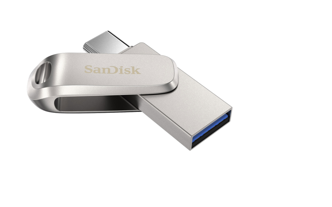 SanDisk | Ultra Dual Luxe 512GB USB Type-C/Type-A Flash Drive | SDDDC4-512G-G46
