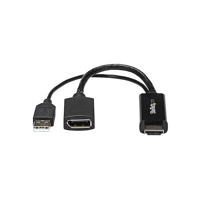 Startech | HDMI 1.4 (M) - Displayport 1.2 (F) 4k Adapter | Hd2dp