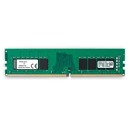 Kingston | RAM 16GB DDR4 2666MHz Non-ECC CL19 UDIMM 2Rx8 KVR26N19D8