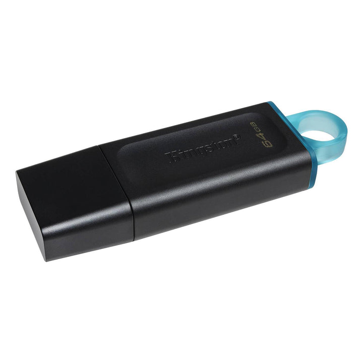 Kingston | 64GB USB3.2 Gen 1 DataTraveler Exodia (Black + Teal) - Canada | DTX/64GBCR