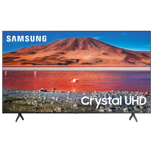 Samsung | 43" 4K UHD HDR LED Tizen Smart TV - Titan Grey | UN43TU7000FXZC