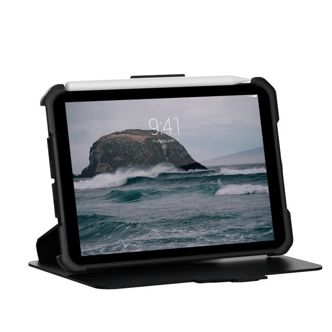 UAG | iPad mini 6 - Metropolis Folio Rugged Case - Black | 120-5087