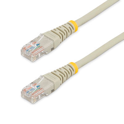 Startech | Cat5e Molded Patch Cable W/ Molded Rj45 Connectors - 3 Ft - Grey | M45PATCH3GR