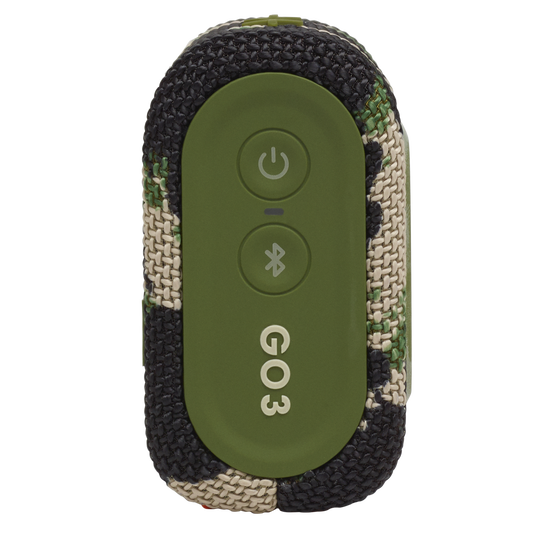 JBL | Go 3 Waterproof Bluetooth Wireless Speaker - Squad | JBLGO3SQUADAM