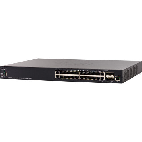 Cisco | 24-Port 10GBase-T Stackable Managed Switch |  SX350X-24-K9-NA