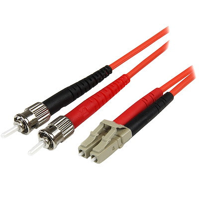 Startech | Fiber Optic Cable - Multimode Duplex 50/125 - LSZH - LC/ST - 1 M | 50FIBLCST1